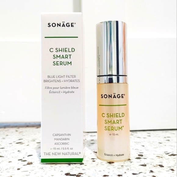 Sonage C Shield Smart Serum Blue Light Filter Brightens & Hydrates 15ml - Picture 1 of 4